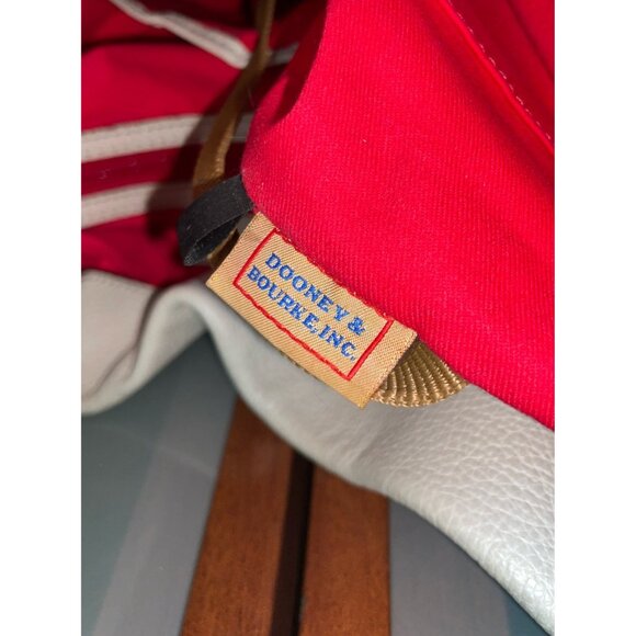 Dooney & Bourke Belvedere XL Ivory Pebbled Leather Hobo Shoulder Hand Bag Purse - Picture 10 of 16